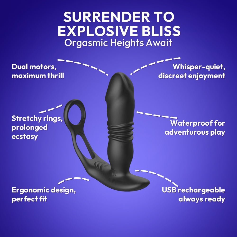 Prostate Thrill-Seeker Dual Rings | Ecstasy Explorer | Unique Selling Points | SVL Toys