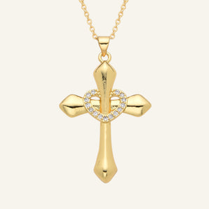 Eternal Love Cross Necklace