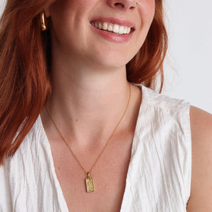 The Strength Tarot Necklace