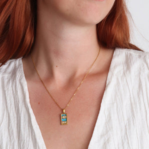 The Sun Tarot Necklace