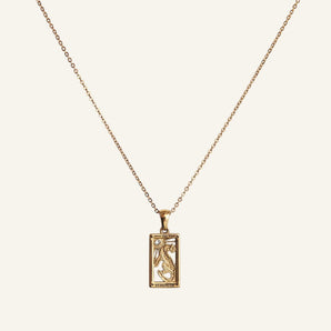 The Strength Tarot Necklace