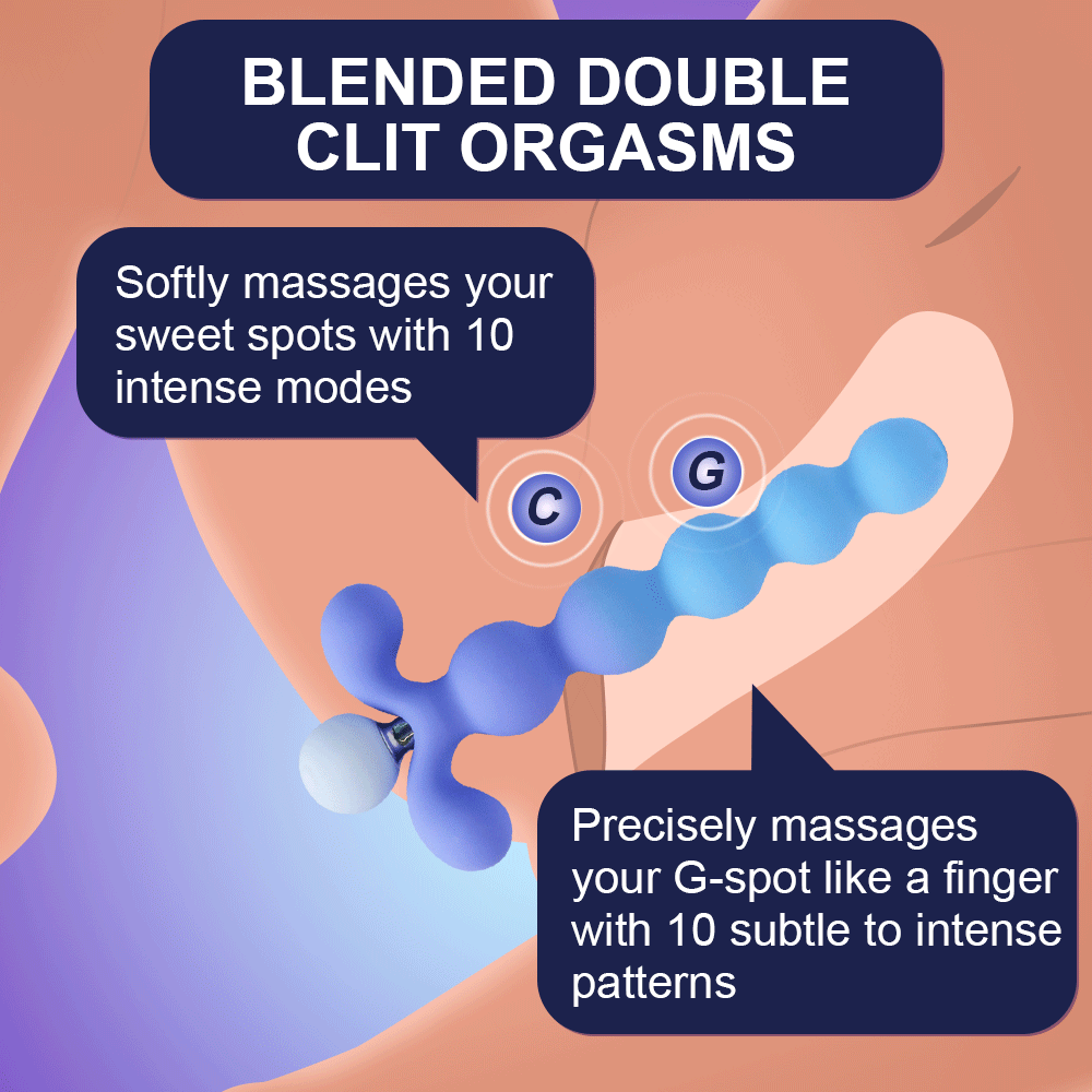 Versatile Dual-Use Vibrator | Dual Bliss Vibrator | Use | SVL Toys