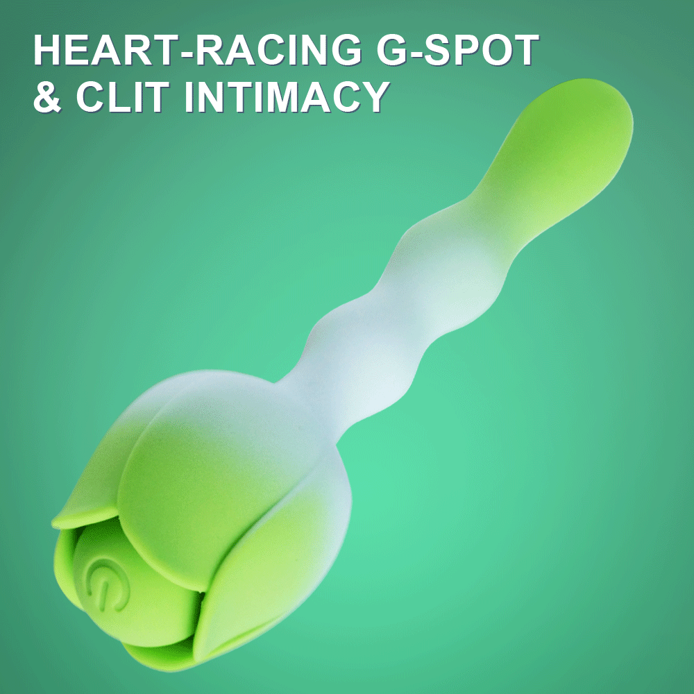 Dual-Purpose Rose Vibrator | Bloom Vibrator | SVL Toys