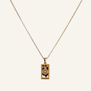 The Wheel of Fortune Tarot Necklace