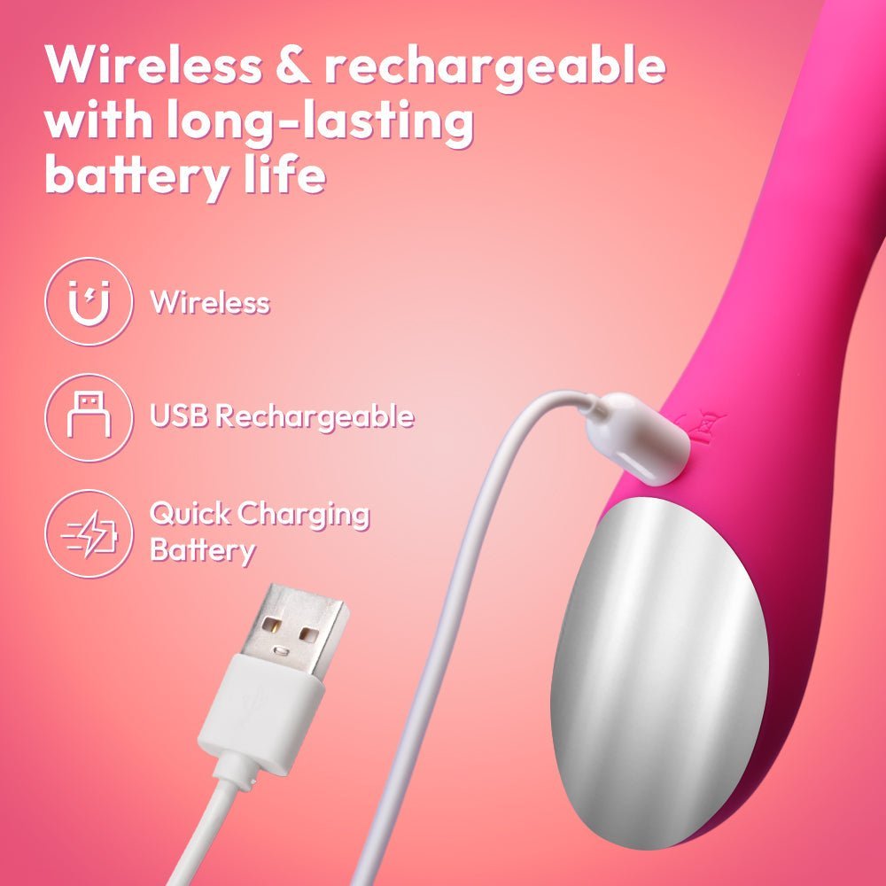 G - Spot Thumping Orgasm Vibrator | Angel's Pulse | Wireless & rechargeable | SVL Toys
