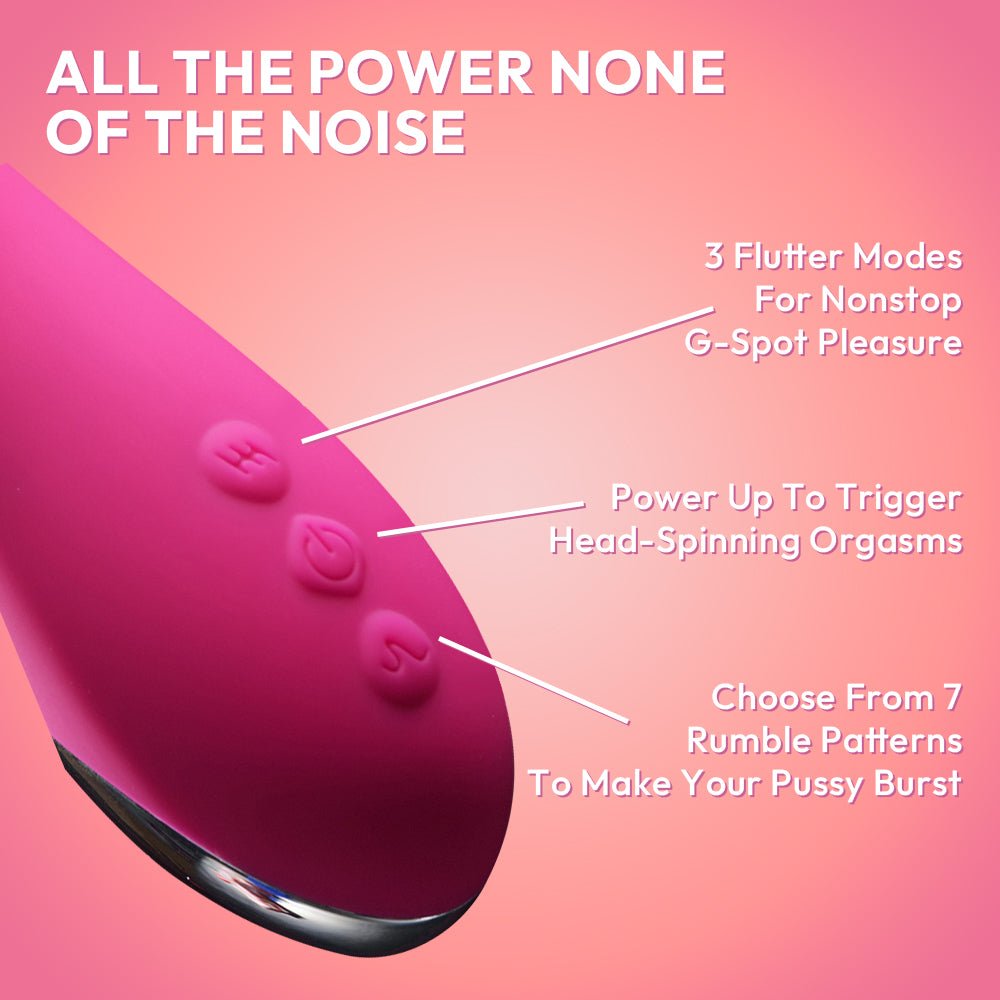 G - Spot Thumping Orgasm Vibrator | Angel's Pulse | All power none of the noise | SVL Toys