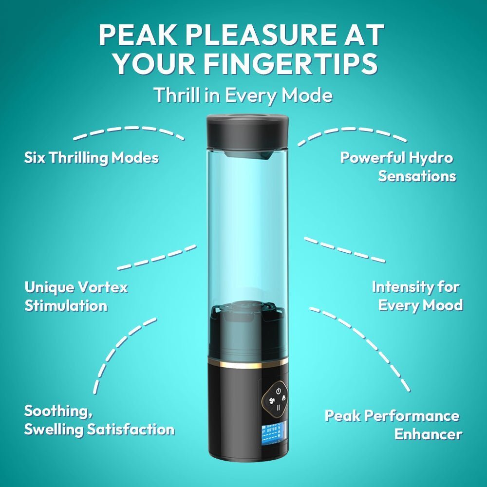 Hydro-Powered Male Pleasure Pump| Aqua Thrill Enhancer | Function 2| SVL Toys