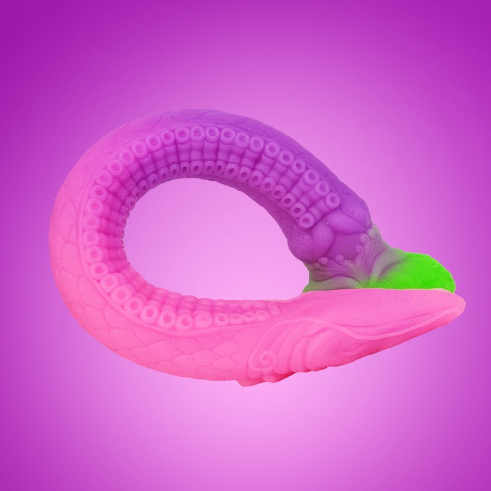 Luminous Sea Snake Delight Dildo | Astral Delight Glow-in-the-Dark Tentacle Dildo | SVL Toys