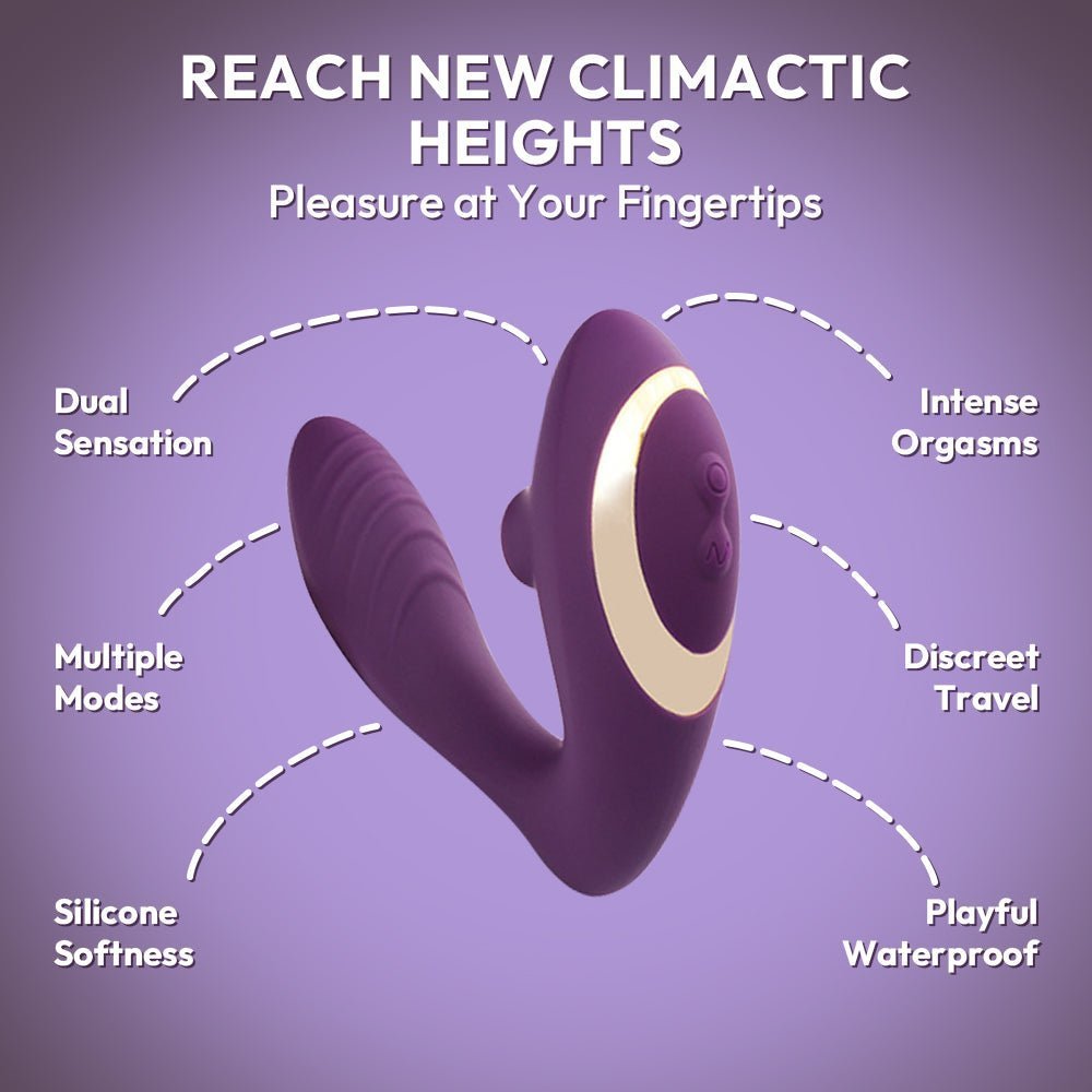 Dual Sensation Stimulator – Clitoral & G-Spot | Bliss Harmony | Unique Selling Points | SVL Toys