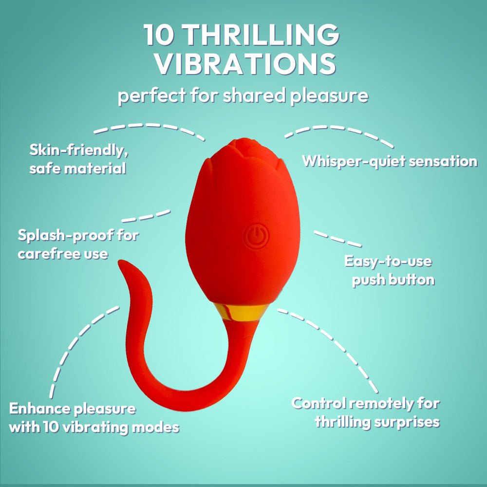Blooming Pleasure Rose Vibrator | Blossom Delight Vibrator | Design
 | SVL Toys