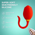 Blooming Pleasure Rose Vibrator | Blossom Delight Vibrator | Material
 | SVL Toys