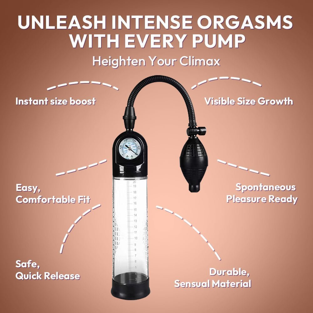 Penis Enhancement Pump | BoostMaster Pleasure Pump | Unique Selling Points | SVL Toys