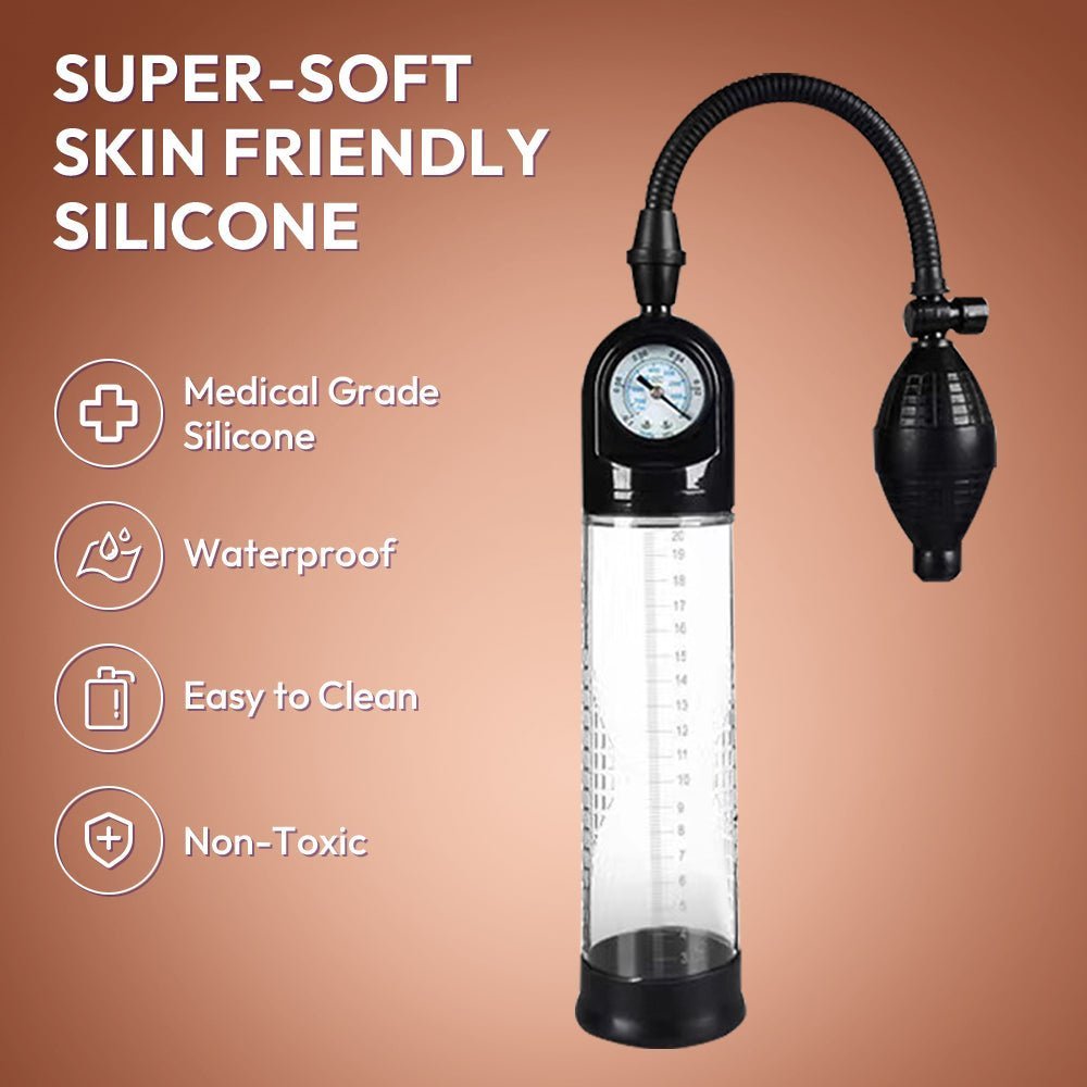 Penis Enhancement Pump | BoostMaster Pleasure Pump | Material
 | SVL Toys