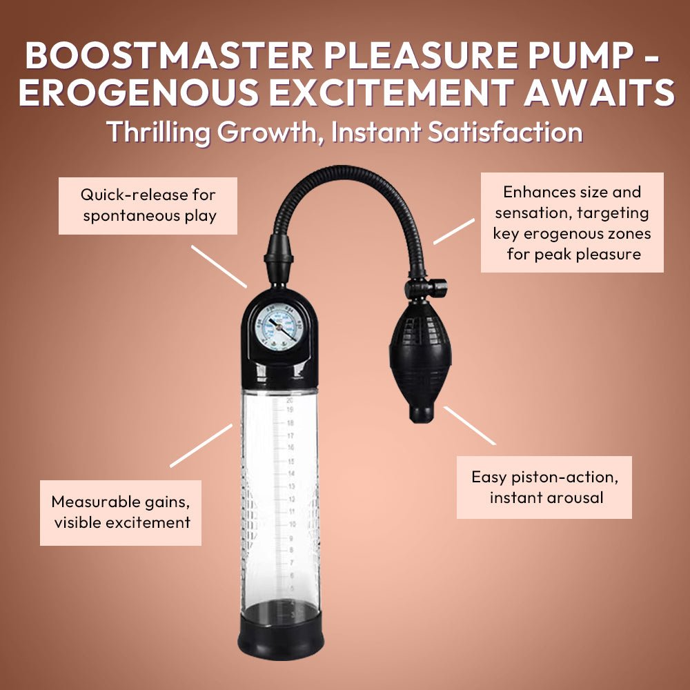 Penis Enhancement Pump | BoostMaster Pleasure Pump | SVL Toys
