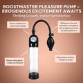 Penis Enhancement Pump | BoostMaster Pleasure Pump | Design | SVL Toys
