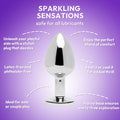 Sparkle Jewel Metal Plug | BUTTPLUG17 | Features | SVL Toys