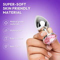 Sparkle Jewel Metal Plug | BUTTPLUG17 | Material | SVL Toys