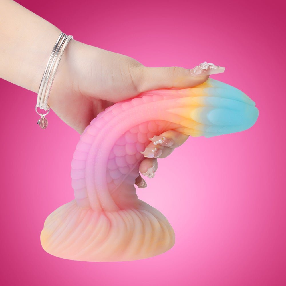 Intense Rippled Fantasy Dildo | Celestial Bliss Silicone Dildo | Appearance 2 | SVL Toys
