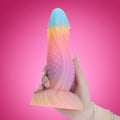 Intense Rippled Fantasy Dildo | Celestial Bliss Silicone Dildo | Appearance 3 | SVL Toys
