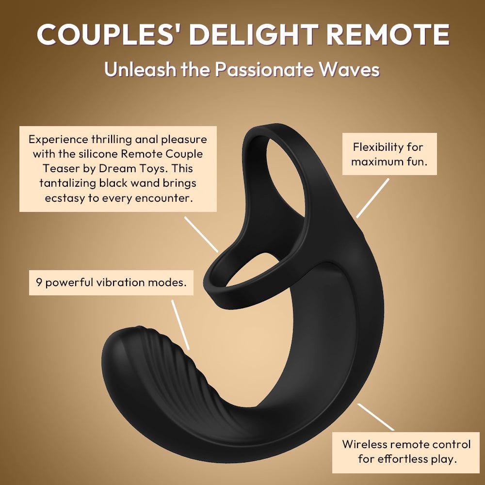 Remote Anal Vibrator for Couples | Couples' Delight Remote | SVL Toys