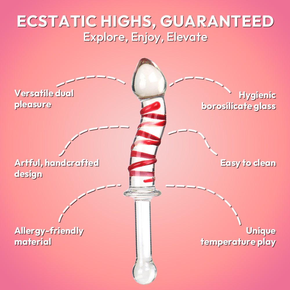 Dual-End Glass Pleasure Wand | Design | Features | SVL Toys