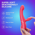 Oplaadbare G-Spot & Clit Stotende Vibrator | Cum Here | Material | SVL Toys