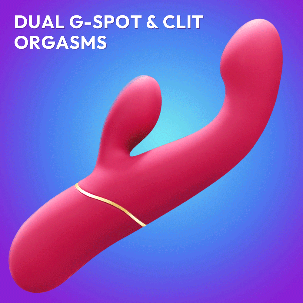 Oplaadbare G-Spot & Clit Stotende Vibrator | Cum Here | SVL Toys
