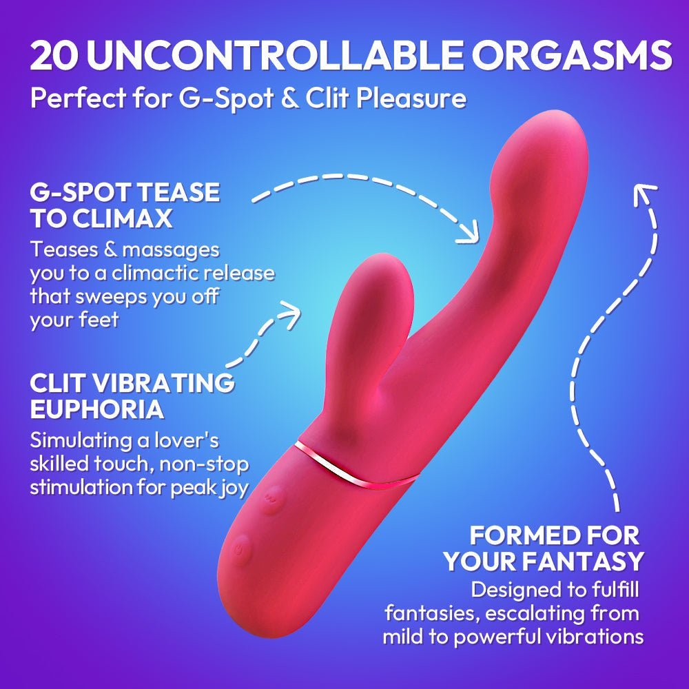 Oplaadbare G-Spot & Clit Stotende Vibrator | Cum Here | SVL Toys