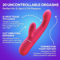 Oplaadbare G-Spot & Clit Stotende Vibrator | Cum Here | Function | SVL Toys