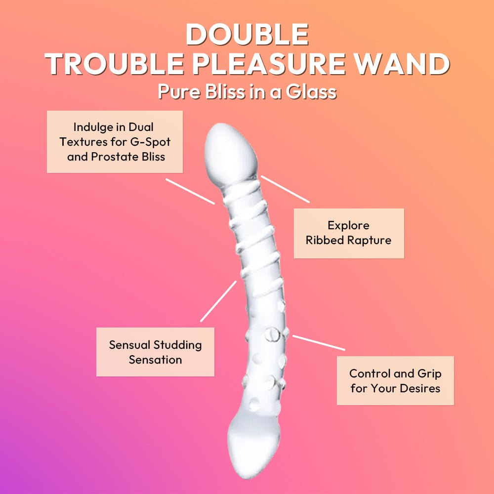 Ultimate Erogenous Delight | Double Trouble Pleasure Wand | SVL Toys