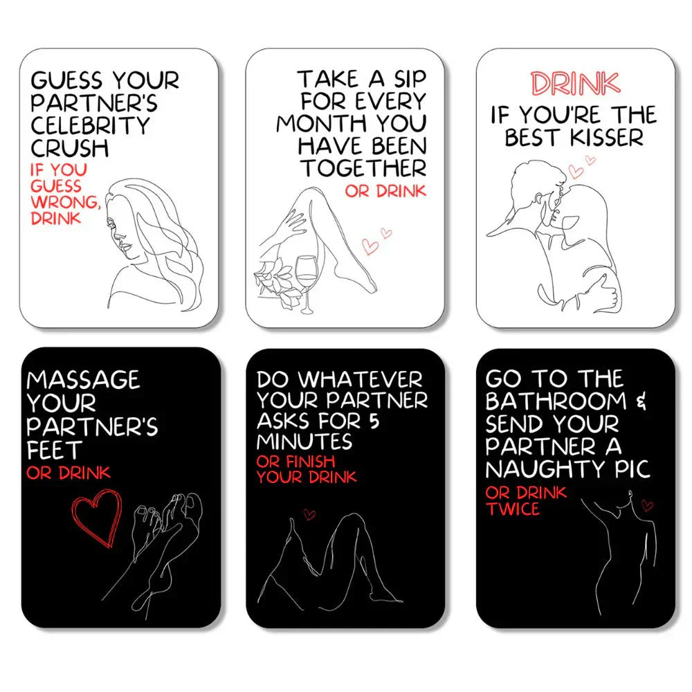 Drunk Desires Card Game 