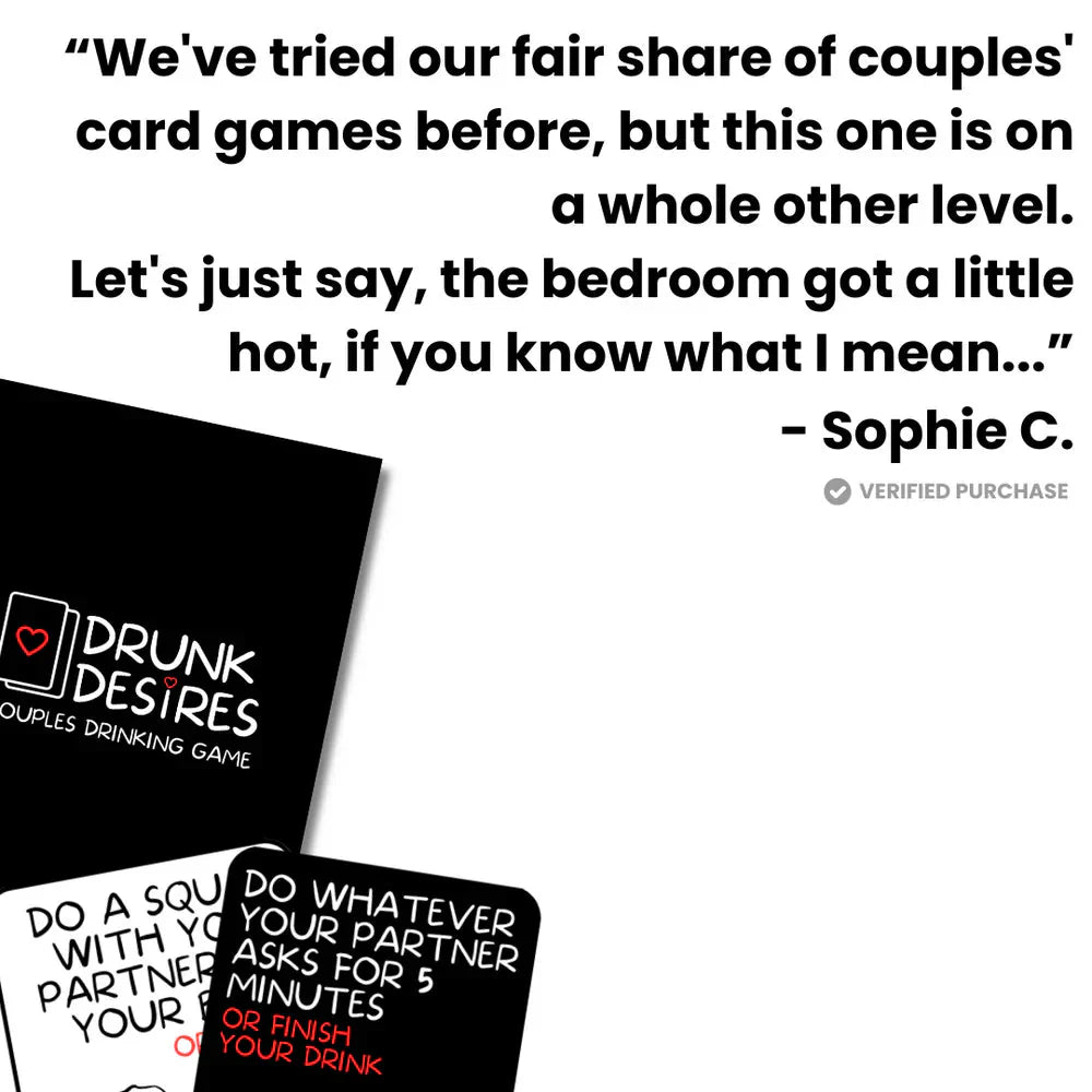 Drunk Desires Card Game 