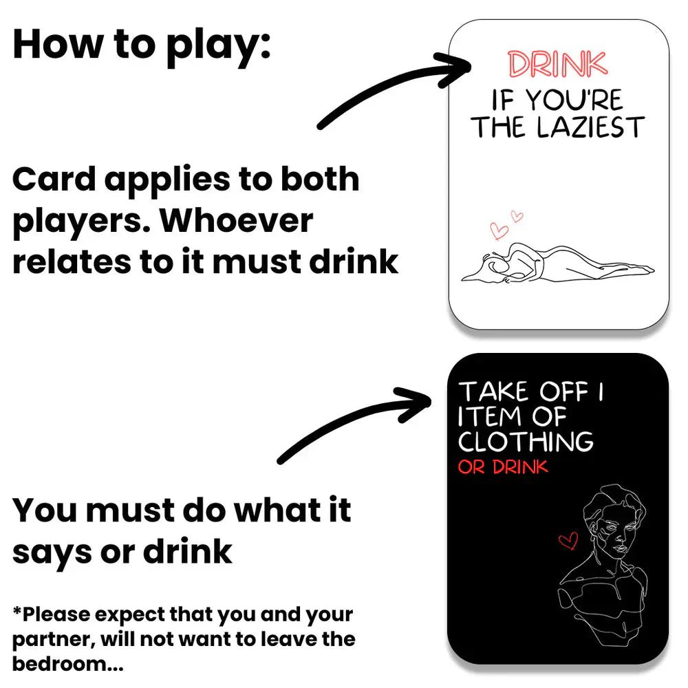 Drunk Desires Card Game 
