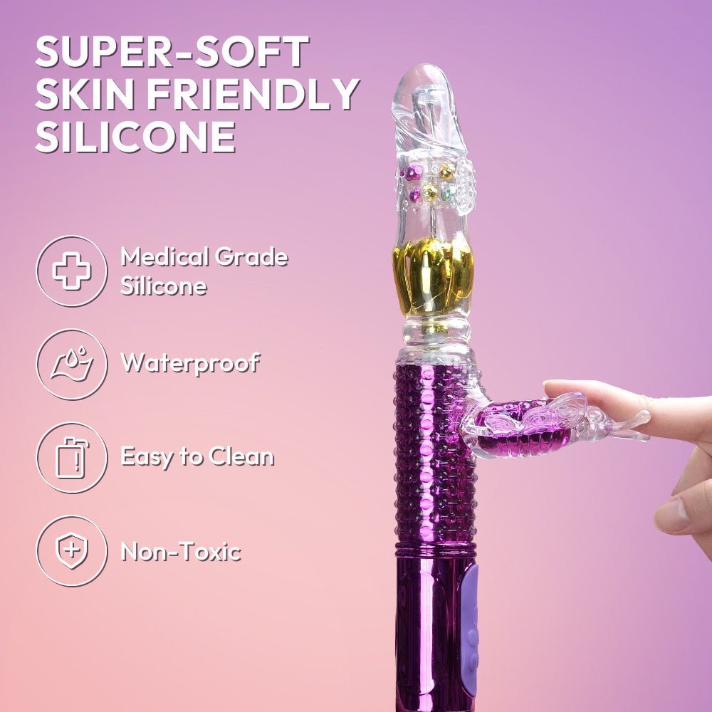 Ultimate G-Spot and Clitoral Sensation Wand | Dual Bliss Explorer | Material | SVL Toys