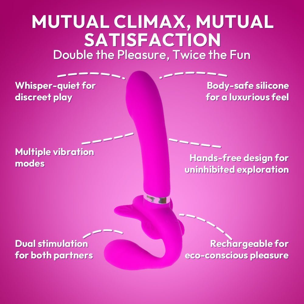 Rechargeable Strapless Strap | Duo Ecstasy Strapless | Unique Selling Points| SVL Toys