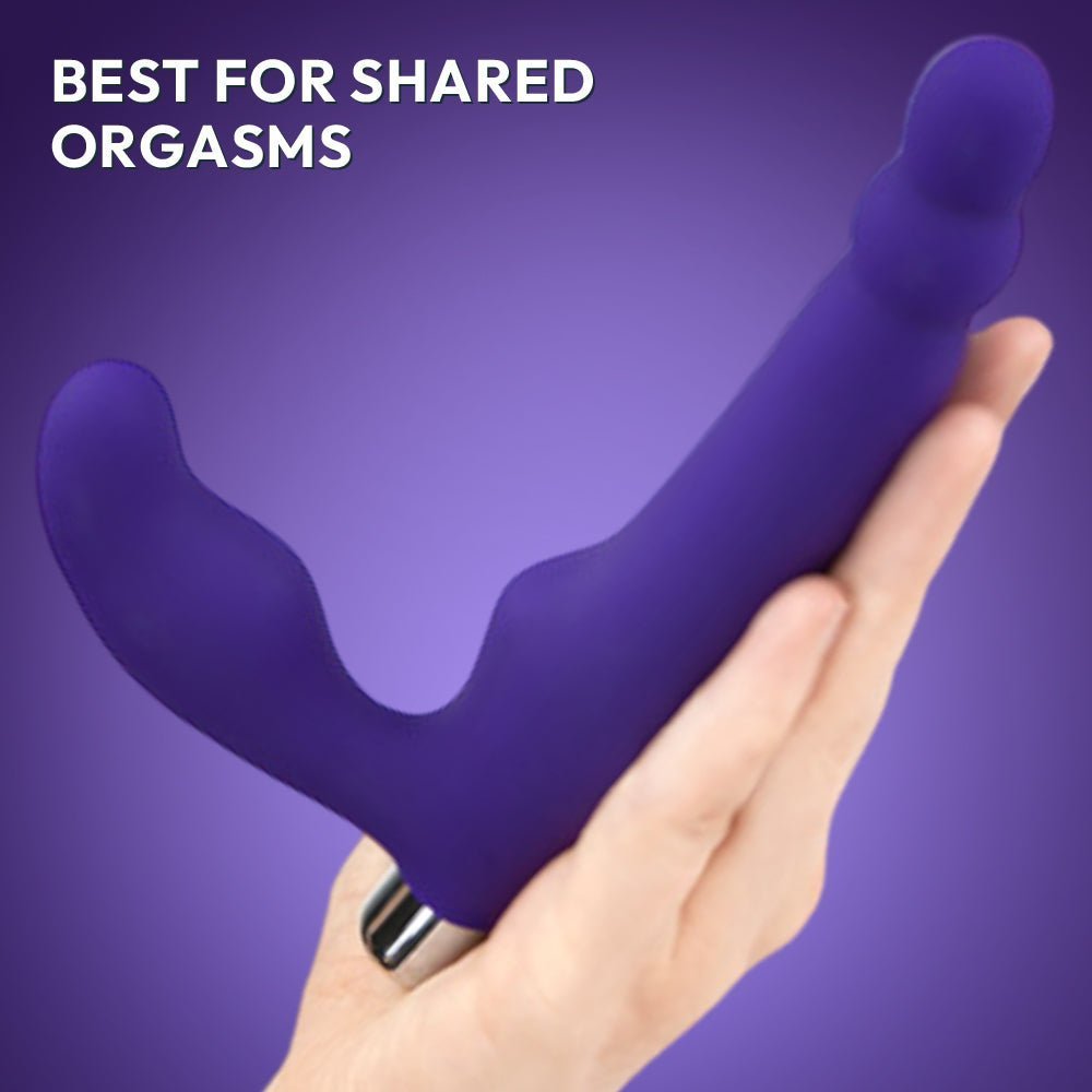 Vibrating Strap | Duo Ecstasy Strapless | SVL Toys