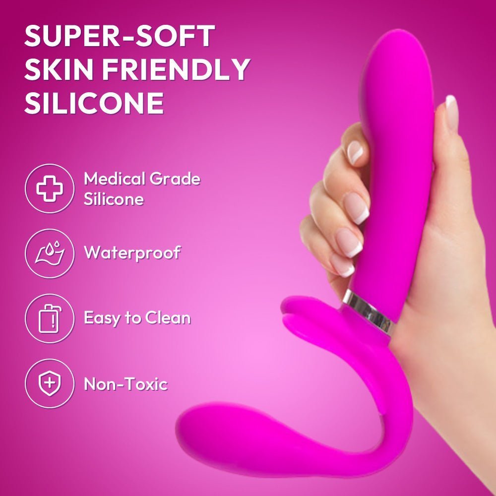 Rechargeable Strapless Strap | Duo Ecstasy Strapless | Material
| SVL Toys