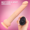 Hands-Free Thrusting Dildo Vibrator | DuoThrust | SVL Toys