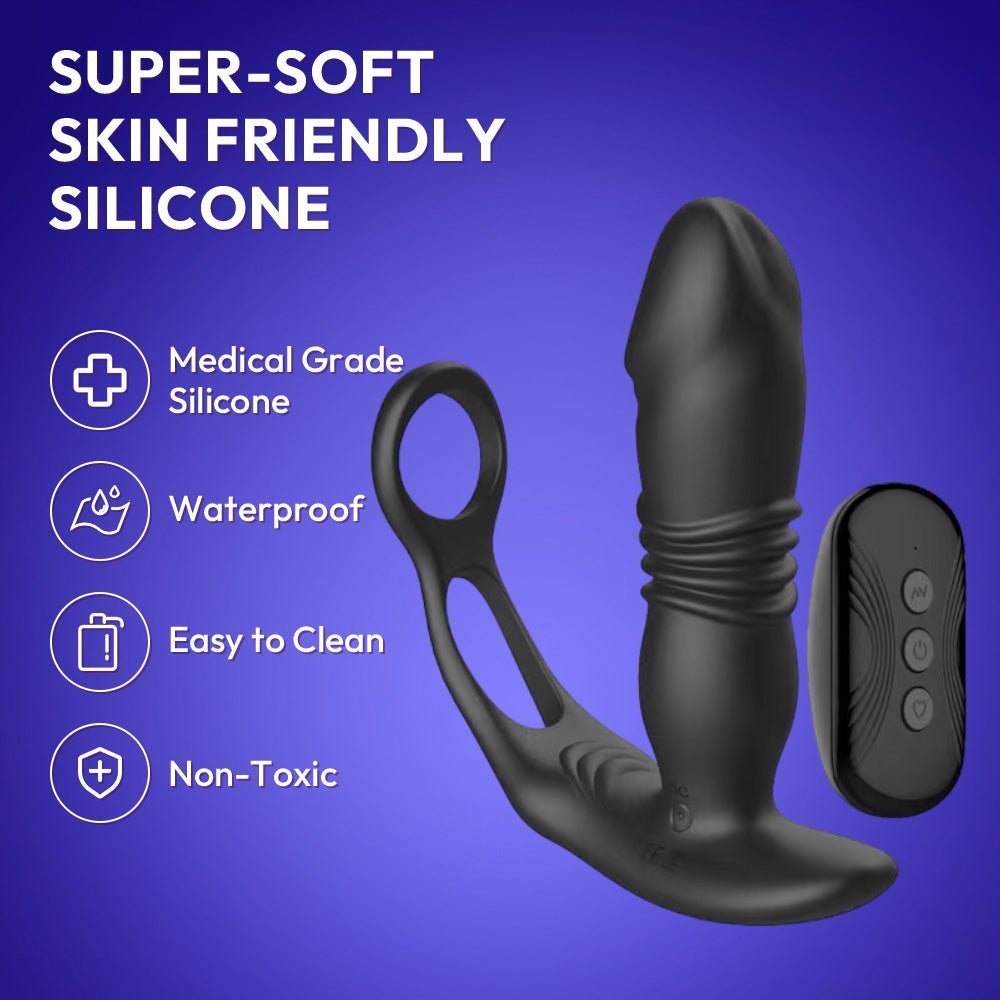 Prostate Thrill-Seeker Dual Rings | Ecstasy Explorer | Material | SVL Toys