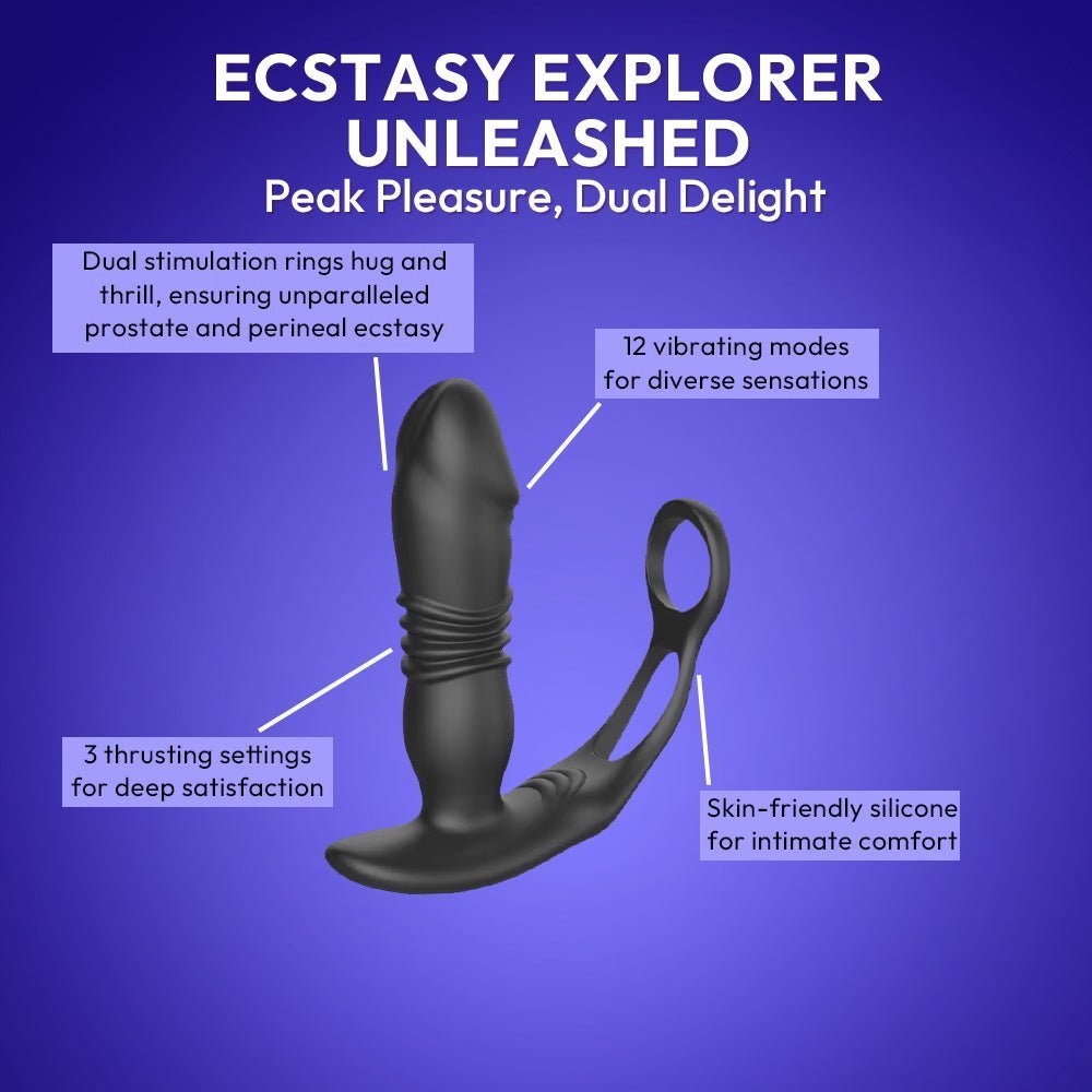 Prostate Thrill-Seeker Dual Rings | Ecstasy Explorer | SVL Toys