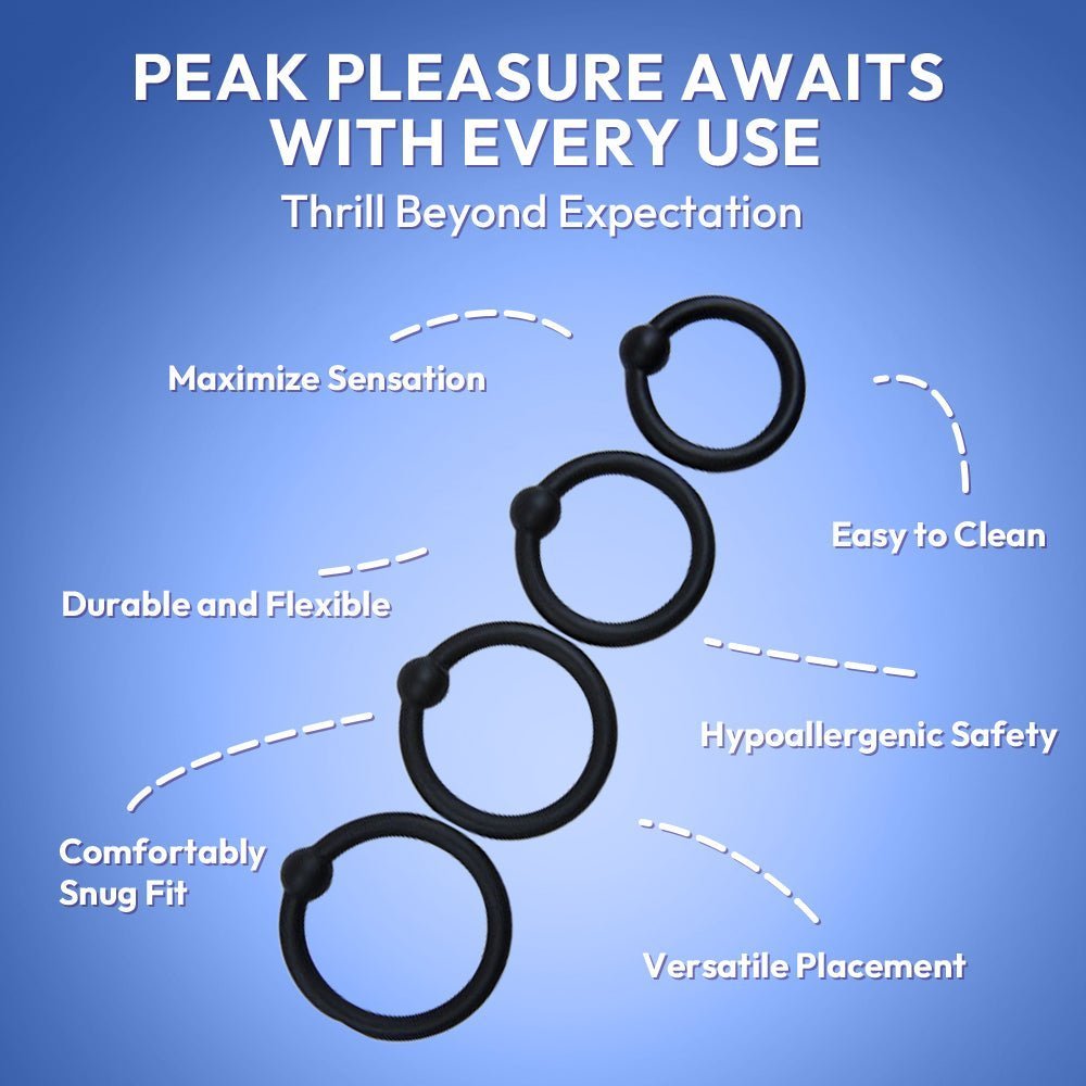 Silicone Stretch Sensation Rings | Elation Enhancers | Unique Selling Points | SVL Toys