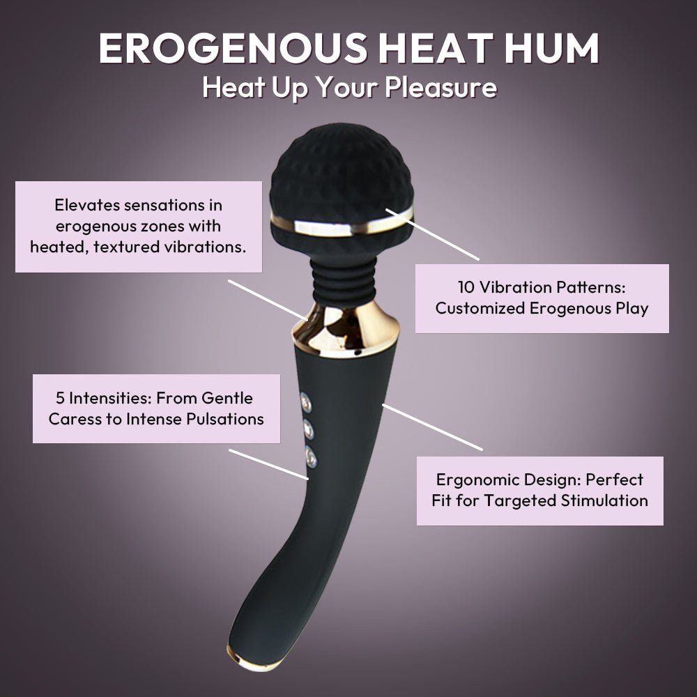 Heated Wand | Erogenous Heat Hum | SVL Toys