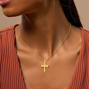 Eternal Love Cross Necklace