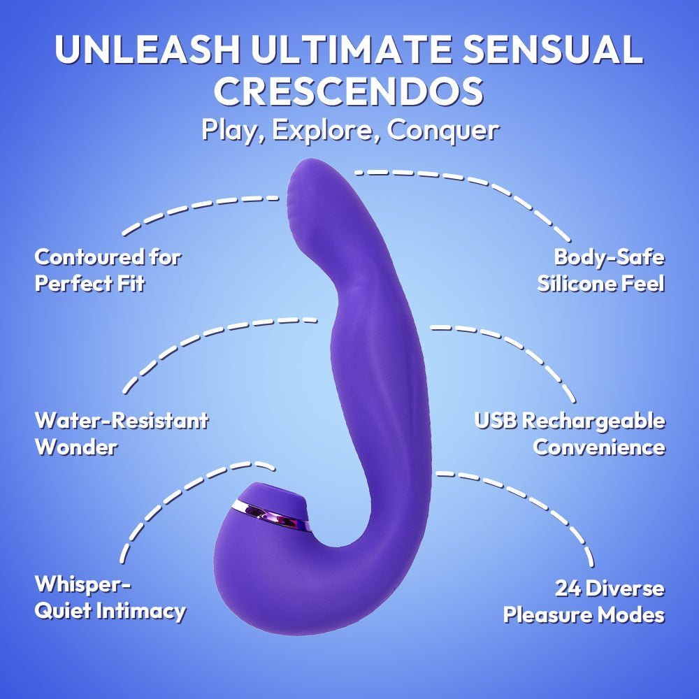 Clitoral & G-Spot Joy | Euphony Bliss Stimulator | Unique Selling Points
 | SVL Toys
