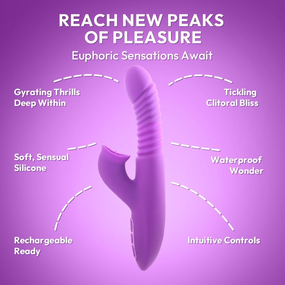 Dual Delight Gyrating Stimulator | Euphoria Explorer | Unique Selling Points | SVL Toys