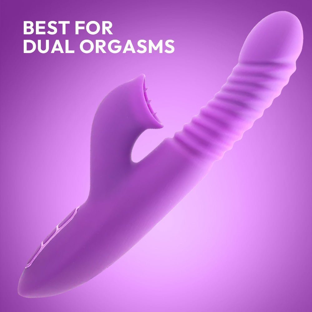 Dual Delight Gyrating Stimulator | Euphoria Elegance | SVL Toys