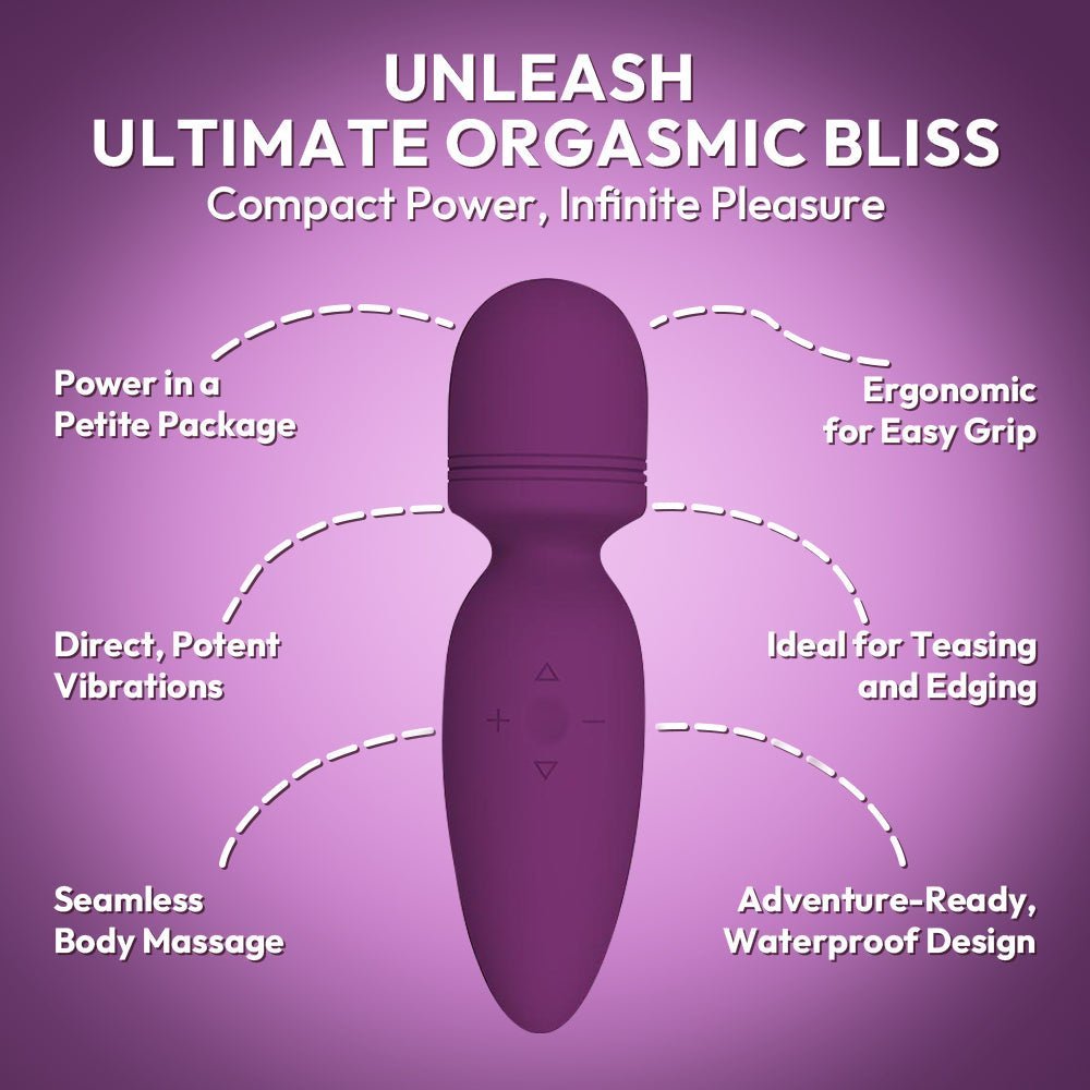 Compact Wand Massager | Euphoria Pulse Wand Massager | Unique Selling Points | SVL Toys