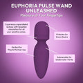 Compact Wand Massager | Euphoria Pulse Wand Massager | Features | SVL Toys