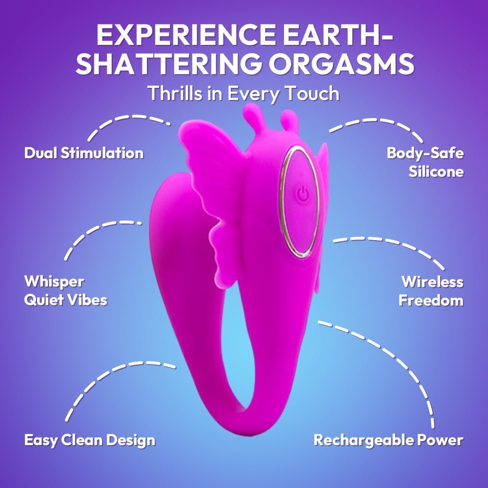 C-Shaped Couples Vibrator  | Fluttering Ecstasy Explorer | Unique Selling Points
 | SVL Toys