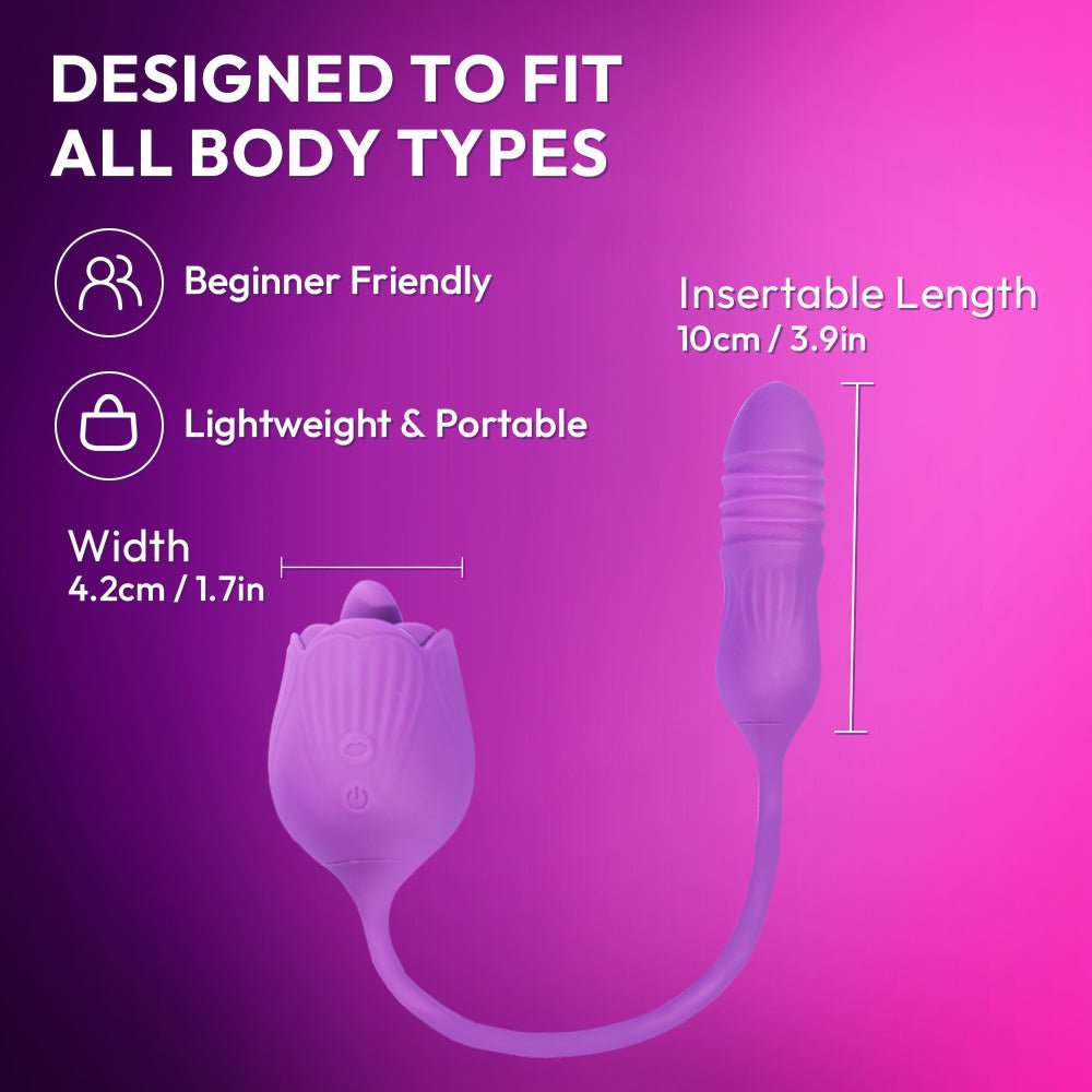 Rose Vibrator | Forbidden Flower | Specifications | SVL Toys